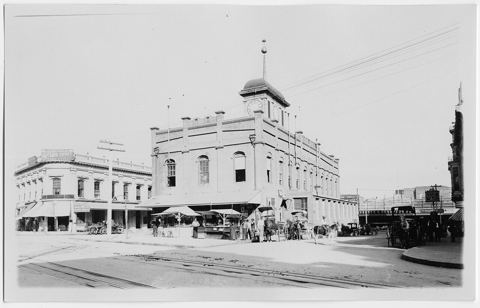 Clocktower (Temple) Courthouse, Market and Theater